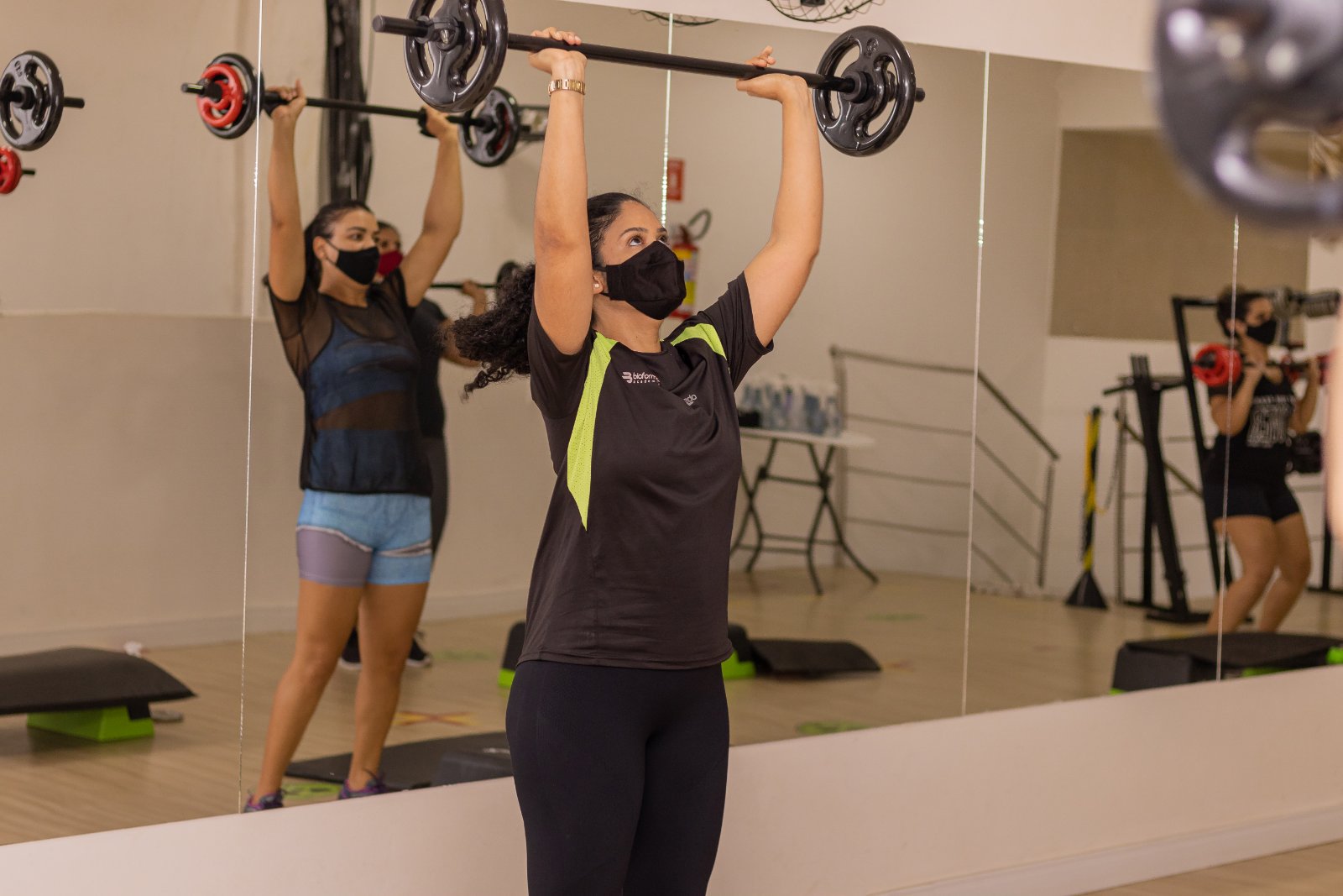 Aula de Bio Pump na Bioforma Academia